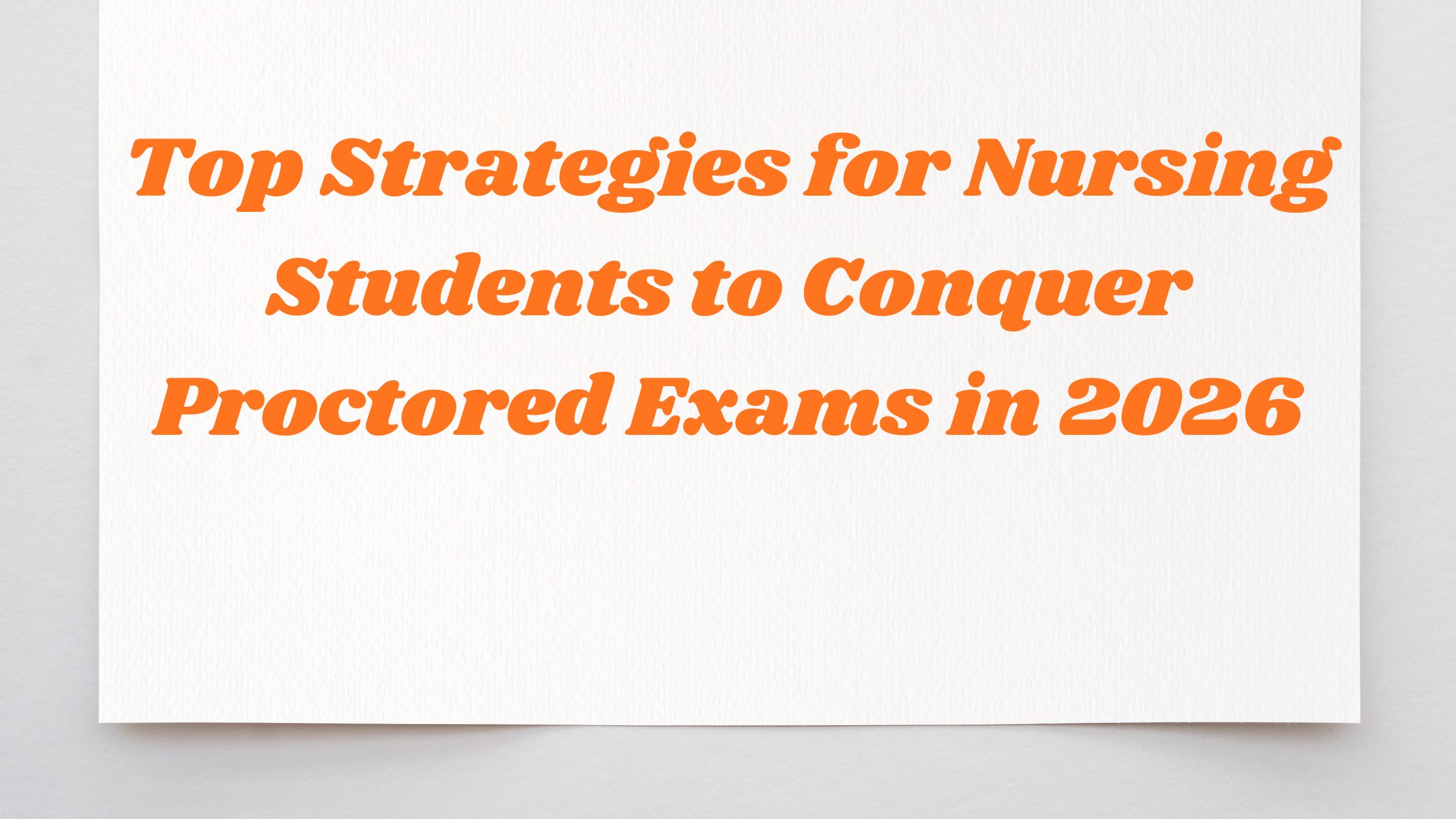 Nursing Students